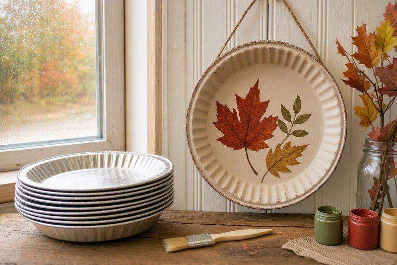 Easy, Budget-Friendly Pie Tin Crafts the Kids Will Love — AI-generated image