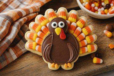 Turkey cookies — AI-generated image