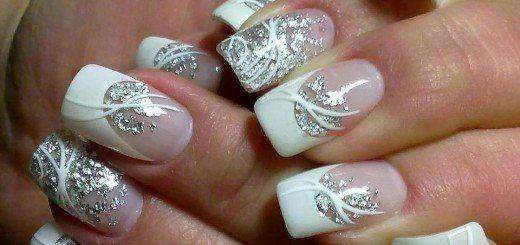 French tip nail design suitable for a formal occasion