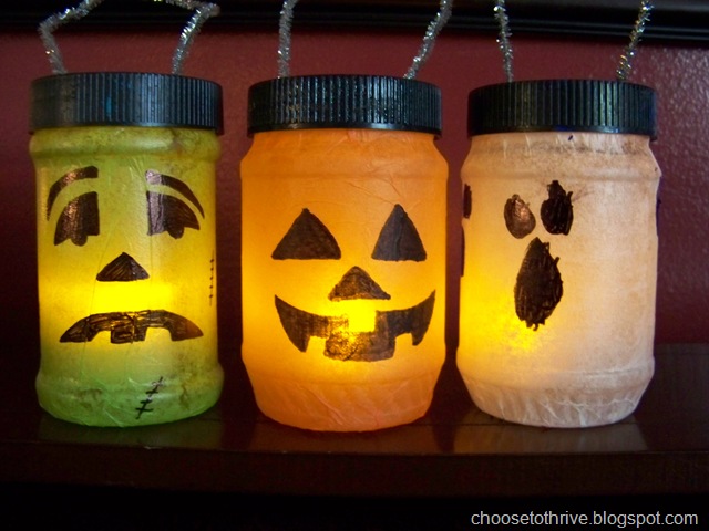 Make Your Own Halloween Lanterns - Thrive