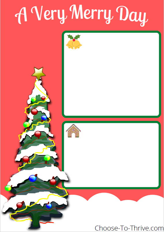 Christmas Themed Daily Planner Design 2